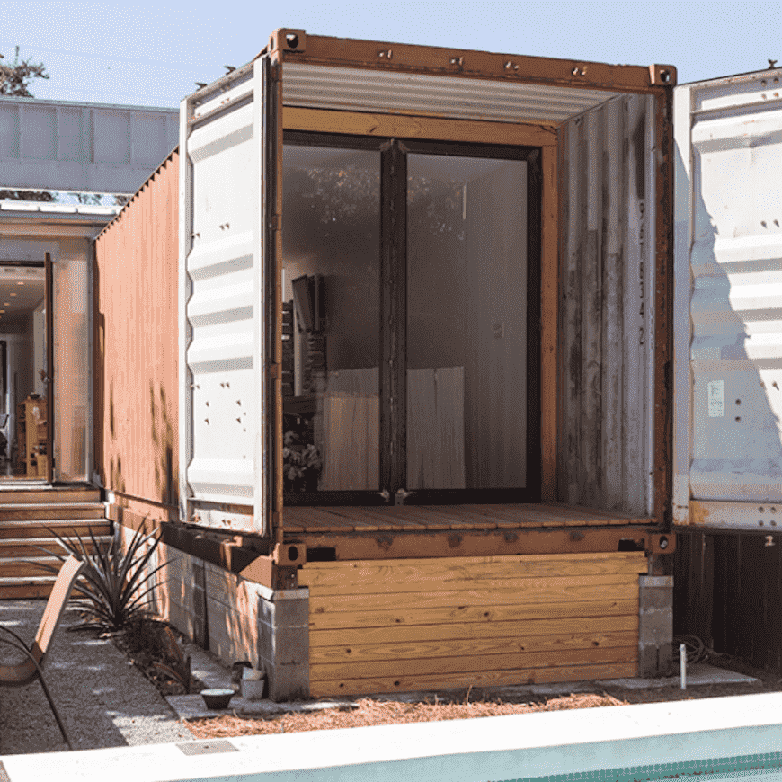 Căn nhà container vận chuyển đôi này có niềm vui gấp đôi – Ngôi nhà của tuần