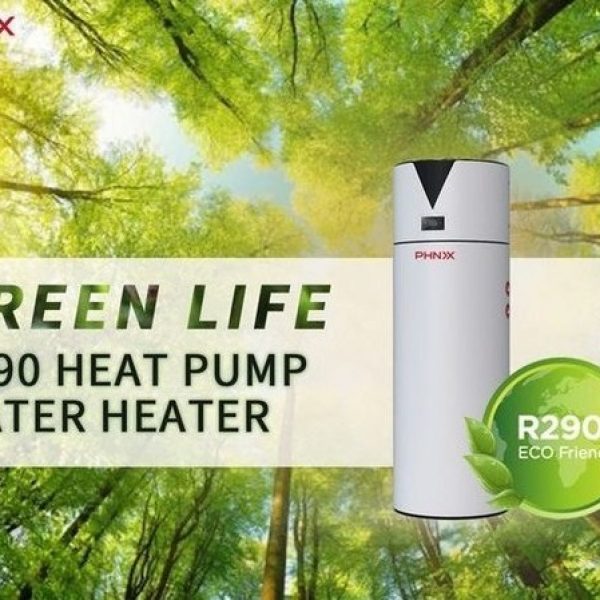 PHNIX ra mắt Máy nước nóng bơm nhiệt nguồn không khí đa năng mới sử dụng chất làm lạnh Propane (R290)